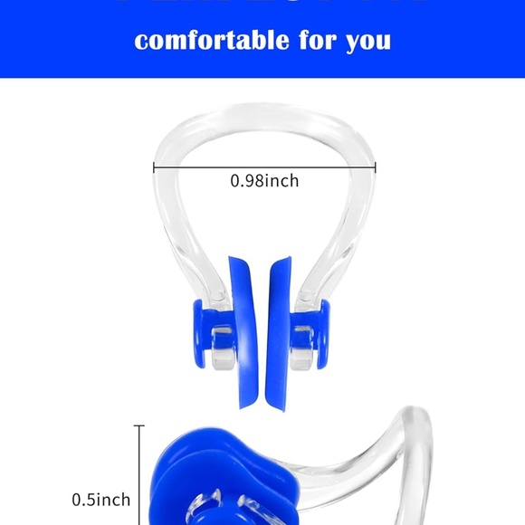 Waterproof Swimming Nose Clip - Picture 2 of 12